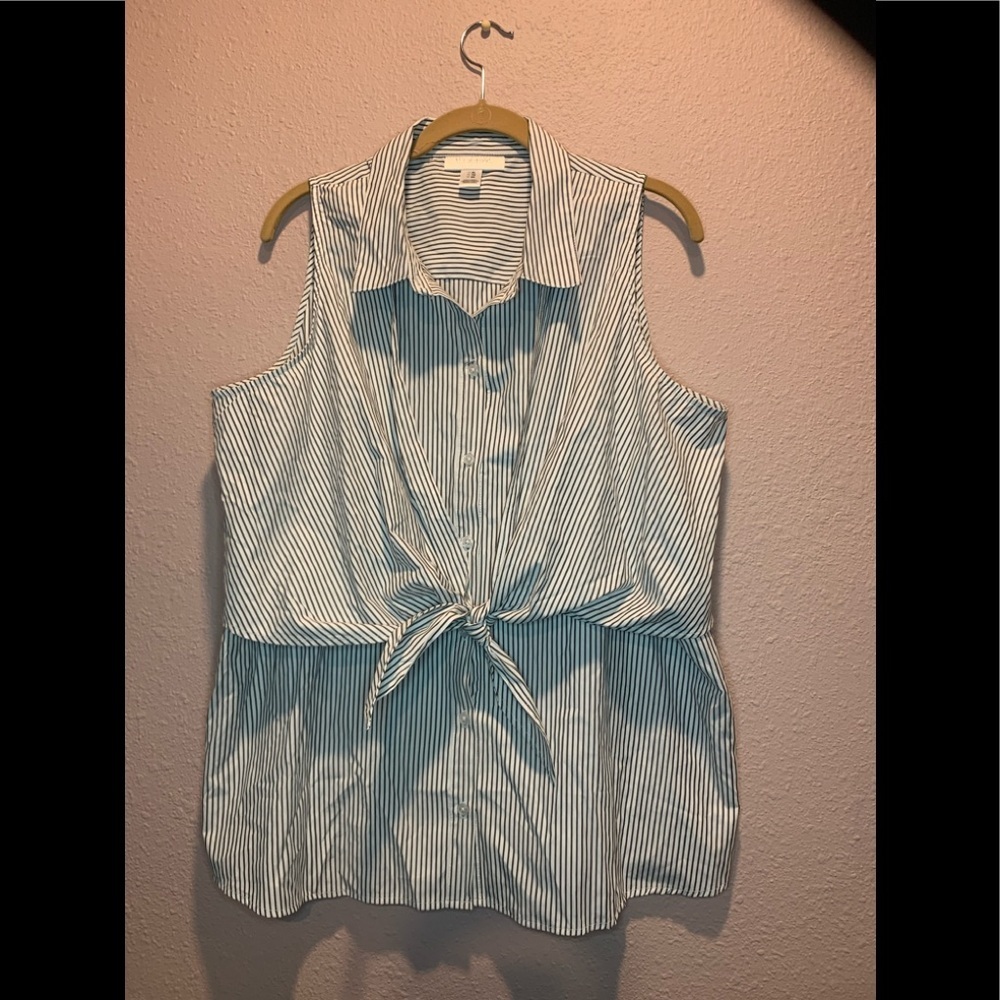 Motherhood nursing striped sleeves shirt